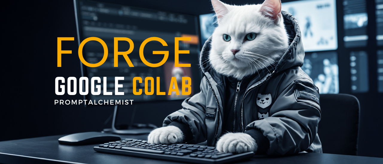 วิธีเข้าใช้งาน WebUI Forge บน Google Colab คอมไม่แรงก็ใช้ได้