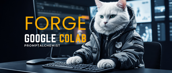 วิธีเข้าใช้งาน WebUI Forge บน Google Colab คอมไม่แรงก็ใช้ได้